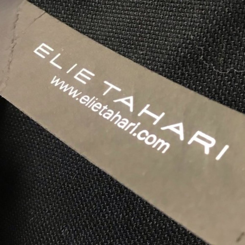 Elie Tahari Tailored Black Bristol Blazer - Picture 10 of 11